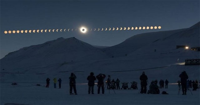 Nhật thực toàn phần dài nhất lịch sử sắp xuất hiện