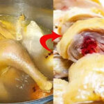 Vì sao thịt gà luộc mãi vẫn đỏ?