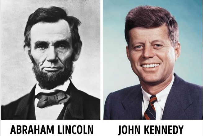 Sự trùng hợp trong tiểu sử của Lincoln và Kennedy Sự trùng hợp trong tiểu sử của Lincoln và Kennedy