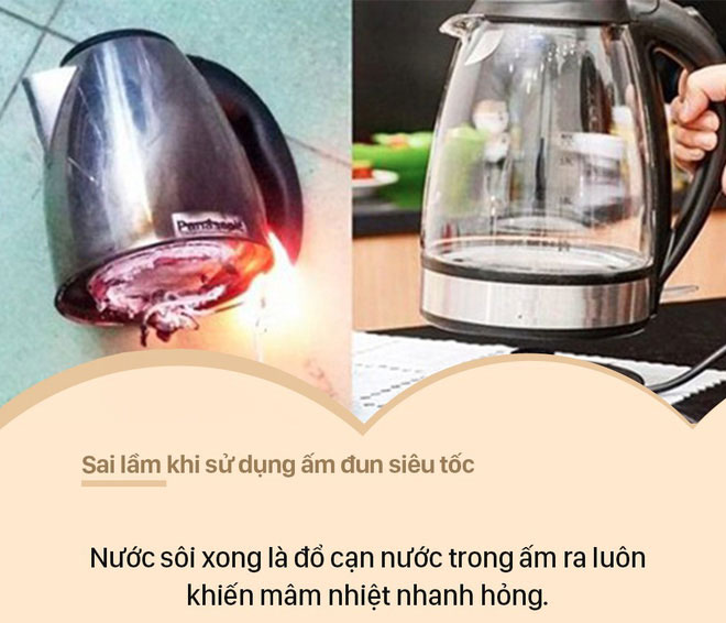 sai-lam-khi-dung-am-sieu-toc-2 Nước sôi xong là đổ cạn nước trong ấm