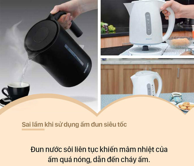 sai-lam-khi-dung-am-sieu-toc Nấu nước bằng ấm siêu tốc liên tục