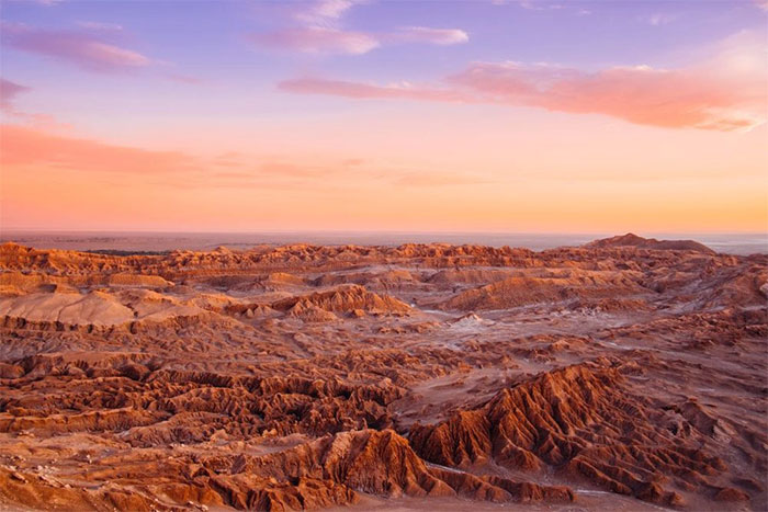 sa-mac-atacama-2 Địa hình của sa mạc Atacama có nhiều điểm tương đồng với sao Hỏa.