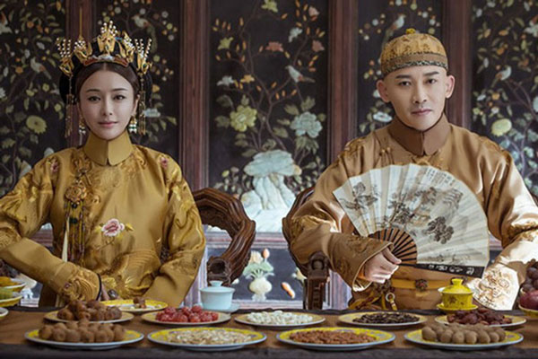 thuc-an-thua-1 Chế độ ăn của hoàng đế chủ yếu bao gồm thịt lợn, thịt cừu, cá và rau xanh