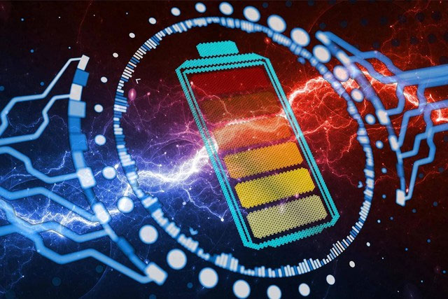 pin-lithium-ion-1 Khi pin được sạc và xả, các ion lithium di chuyển qua lại giữa cực dương và cực âm.